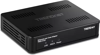 Ethernet Over Coax Moca 2.5 Adapter TMO-312C Backward Compatible With Moca 2.0 • $92.99