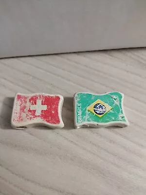 £5.15 • Buy White Mill Surprise Rubber Gadget Swiss And Brazilian Flags