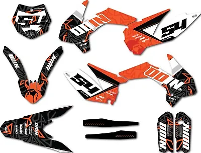 Graphics For KTM 85 SX 2013 - 2017 Master Style Sticker Kit Custom Decals • $212.42