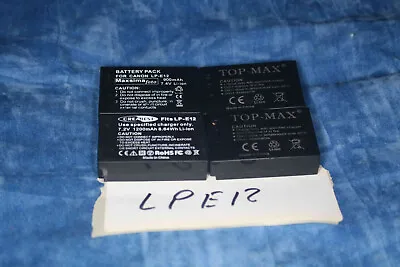 4 LP-E12 Batteries For Canon EOS 100D M M2 M100 M200 M50 M10 M50 II • £18