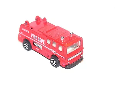 Vintage Playart Fire Tender Engine Truck  **PINK LIGHT SPECIAL** • $2