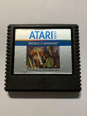 Atari 5200 Missile Command Game  B3G1 • $11.95