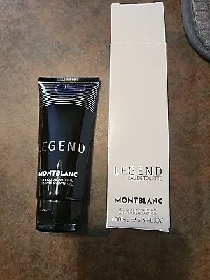 Legend By Mont Blanc For Men All-Over Shower Gel 3.3 Oz. New • $24.99