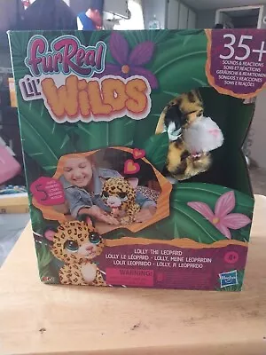 Hasbro FurReal Lil’ Wilds Lolly The Leopard Interactive Plush Electronic Pet Toy • $29.99
