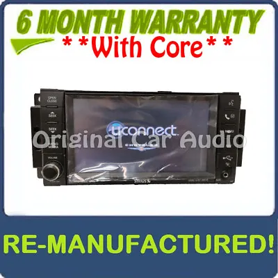 Remanufactured Chrysler Jeep Dodge Navigation RER MyGig CD DVD Radio Player • $629