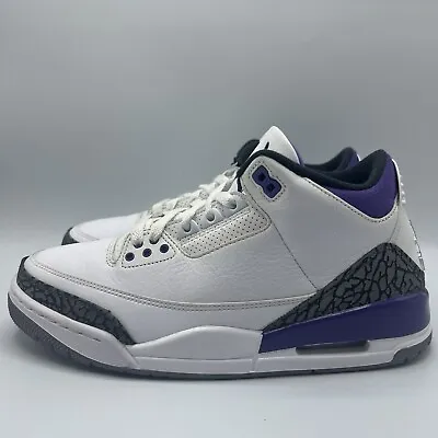 Jordan 3 Retro Dark Iris Purple (CT8532-105) Size: 9.5 • $180