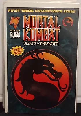 Mortal Kombat Blood And Thunder #1 Malibu 1994 • $140