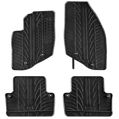 Rubber Car Floor Mats For Volvo V70 All Weather Heavy Duty Rugs Auto Liners New • $59.34