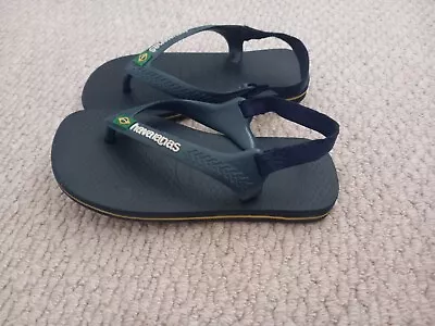 Havaianas Baby Toddler Sandals Size 25-26 / UK 7-8 • £3.50