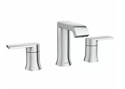 Moen 84763 Genta 2 Handle Widespread Bathroom Faucet Chrome • $49