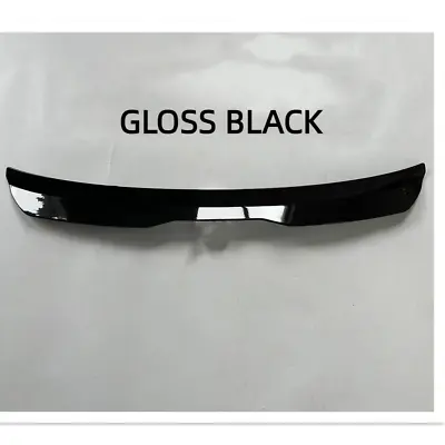 Gloss Black Hatchback Universal Car Rear Trunk Roof Lip Spoiler Tail Trunk Wing • $62