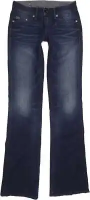 G-Star Midge Women Blue Bootcut Slim Stretch Jeans W28 L36 (86547) • £34.99