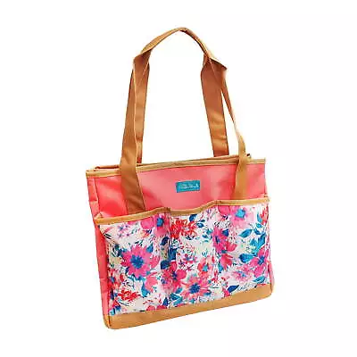 Pink Multi Colored Fresh Floral Garden Tote Bag • $28.50