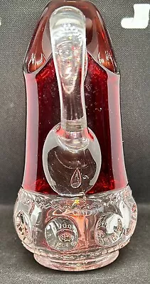 EAPG King’s Crown Ruby Flash Milk Pitcher 8  Tall • $15