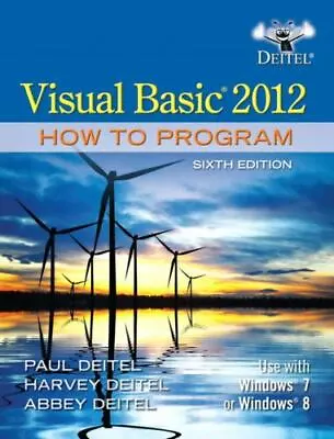 Visual Basic 2012 How To Program (6th Edition) By Deitel Paul J.|Deitel Har… • $64.96