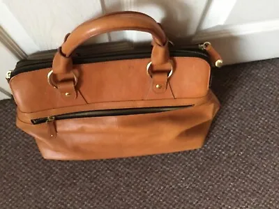 £75 • Buy Modalu Pippa Leather Shoulder Bag Tan, Large