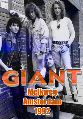 $29.95 • Buy Giant Live DVD 1992 Dan Huff Jeff Beck Buddy Miles Ron Welty WhiteHeart RARE AOR