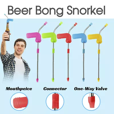 Beer Funnel Snorkel Drinking Straw Games Hens Bucks House Party Entertainment AU • $10.49