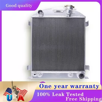 For 1931-1932 Ford Hot Rod Chopped Model A Ford Engine 3Row Aluminum Radiator • $127