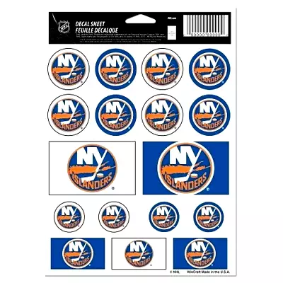 New York Islanders NHL Vinyl Die-Cut Sticker Set / Decal Sheet *Free Shipping • $5.67