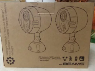 Mr. Beams Netbright Motion Sensing LED Spotlights (2) • $18.99