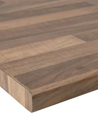 Walnut Block Wood 30mm Laminate Kitchen Worktop - 1 2 & 3m + Free Edging Strip • £110