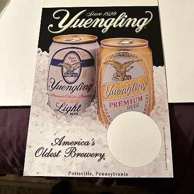 Yuengling Beer Sign 1999 • $35