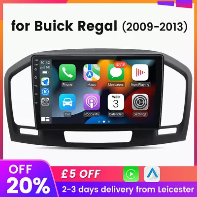 Android 12 Carplay Car Radio Stereo For Vauxhall Insignia 2009-2013 GPS Navi Sat • £159.89