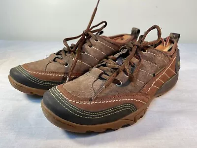 Merrell Mimosa Shoes Women's Brown Cocoa Leather Lace-up Comfort - US 8 • $29.99