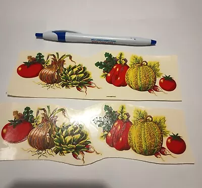 Vintage Water Transfer Ceramic Decals 4 Medium Vegetables • $5