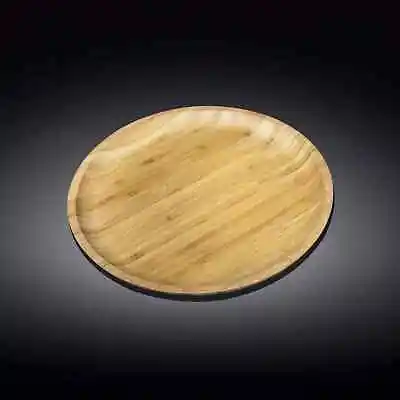 Willmax Bamboo Round Plate 10  Inch • $9.99