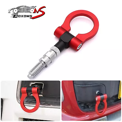 Red Sport CNC Track Racing Metal Tow Hook For BMW 325i 328i 330i 335i E90 E46 • $16.69