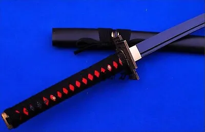 S2600 Bleach Ichigo Kurosaki Tensa Zangetsu Zanpakuto Straight Sword Fuller 42  • $65.54