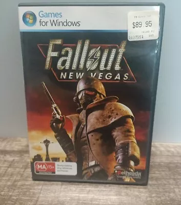 Fallout New Vegas PC DVD Video Game Inc Manual. Free Postage • $15