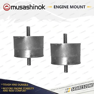 2x Musashinok Front LH RH Engine Mount For Ford Escort MKII 1.6L 2.0L 76 - 82 • $69.95