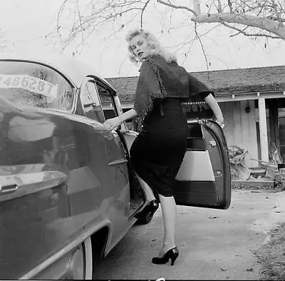 $7.65 • Buy Actress Irish Mccalla Poses At Home In LA 1956 OLD PHOTO 36