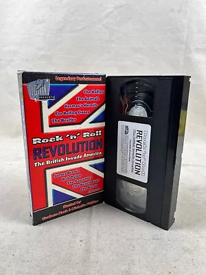 Ed Sullivan Presents Rock 'n' Roll Revolution Live VHS Tape Untested • $4.95