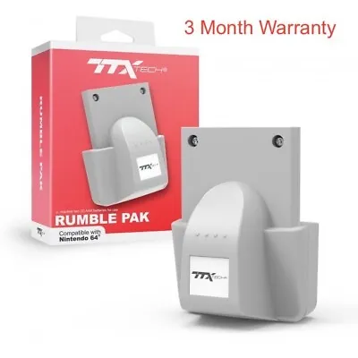 New TTX Tech Rumble Pak For Nintendo 64 - N64 Controller Vibration Pack • $16.95