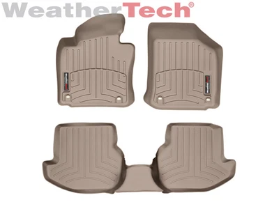 $207.90 • Buy WeatherTech Floor Mats FloorLiner For VW Eos W/Oval Retention- 2007-2008 - Tan