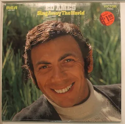 Ed Ames Lp Sing Away The World On Rca - Sealed / Sealed (Saw Cut) • $11.99