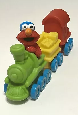 Vintage 1992 Elmo Soft Train Set Red Caboose Sesame Street Jim Henson Muppets • $12.99