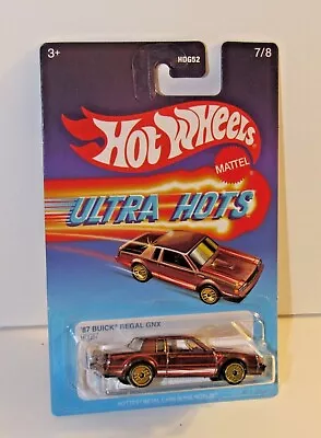 Hot Wheels Ultra Hots ‘87 Buick Regal Gnx Painted Lights Nisp In Protector • $5.59