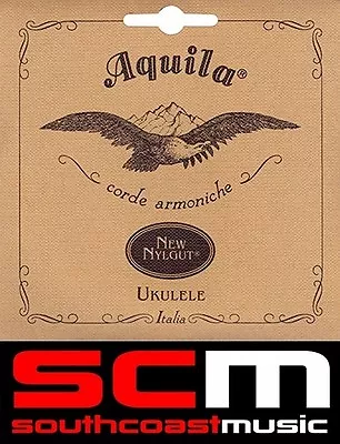 Aquila TENOR Ukulele 8 Strings Uke String Set 19U AQ19U For 8 String Ukes • $28.99