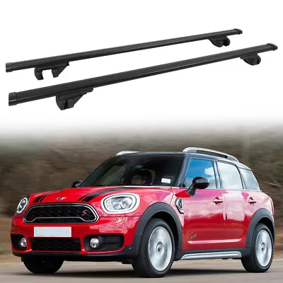 53  Top Roof Rack Cross Bar Luggage Carrier W/ Lock For Mini Cooper Countryman • $139.11