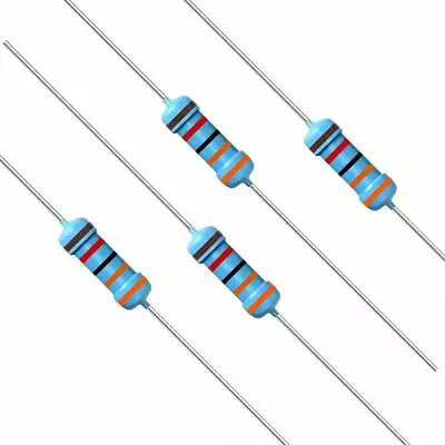 10 PCS  33 K Ohm 1 Watts Metal Film Resistors 1% Tolerance  Shipped  From USA • $2.97