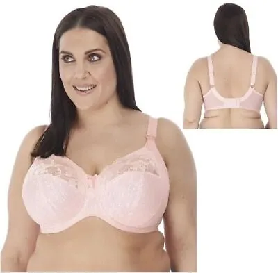 Nwot Elomi Molly Blush Siz 32l 38h Side Support Uw Materity/nursing Bra 4542 Blh • $28.95