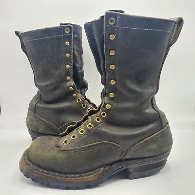 White's Packer Black Boots  Vintage SZ 5 EE • $100