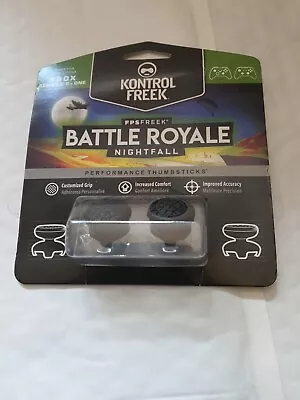 KontrolFreek FPS Battle Royale Black Xbox One Performance Thumbsticks Thumb Grip • £2.44