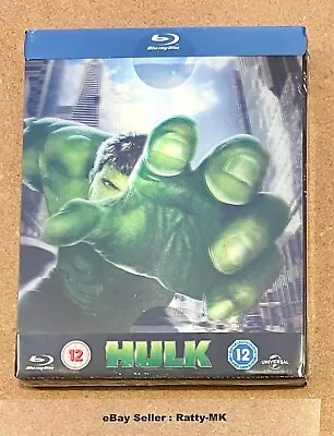 Hulk - Uk Exclusive Lenticular Blu Ray Steelbook - New & Sealed • £24.99