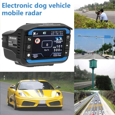 $37.99 • Buy HD1080P Anti Radar Laser Speed Detector Car DVR Recorder Video Dash Camera Night